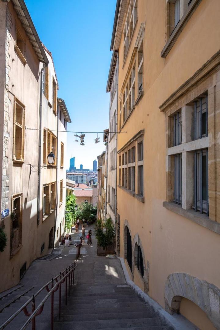 La Suite Sepia - Superbe Appartement Vieux Lyon Bagian luar foto