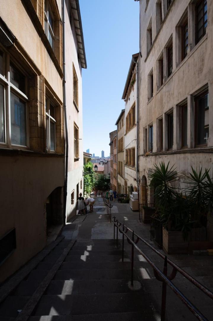 La Suite Sepia - Superbe Appartement Vieux Lyon Bagian luar foto